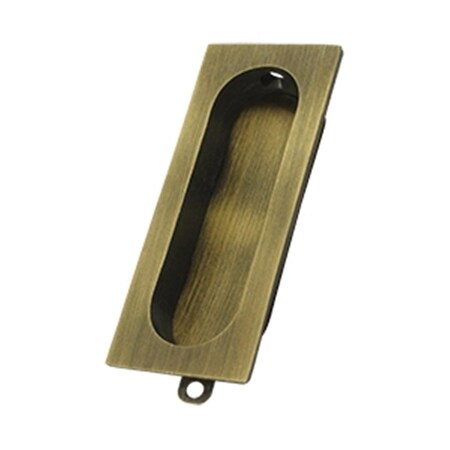 Patioplus 3.12 x 0.93 in. Rectangle Flush Pull, Antique PA795585